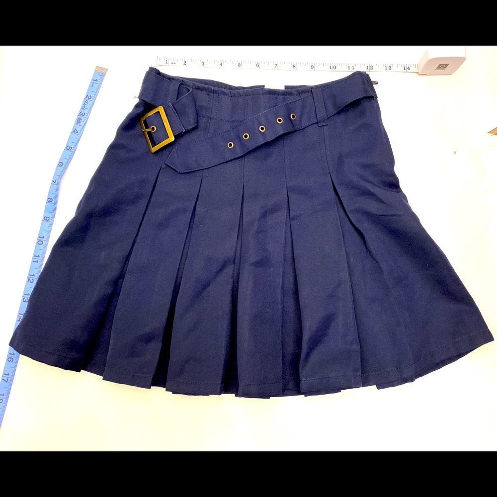 French toast Skirt navy blue
